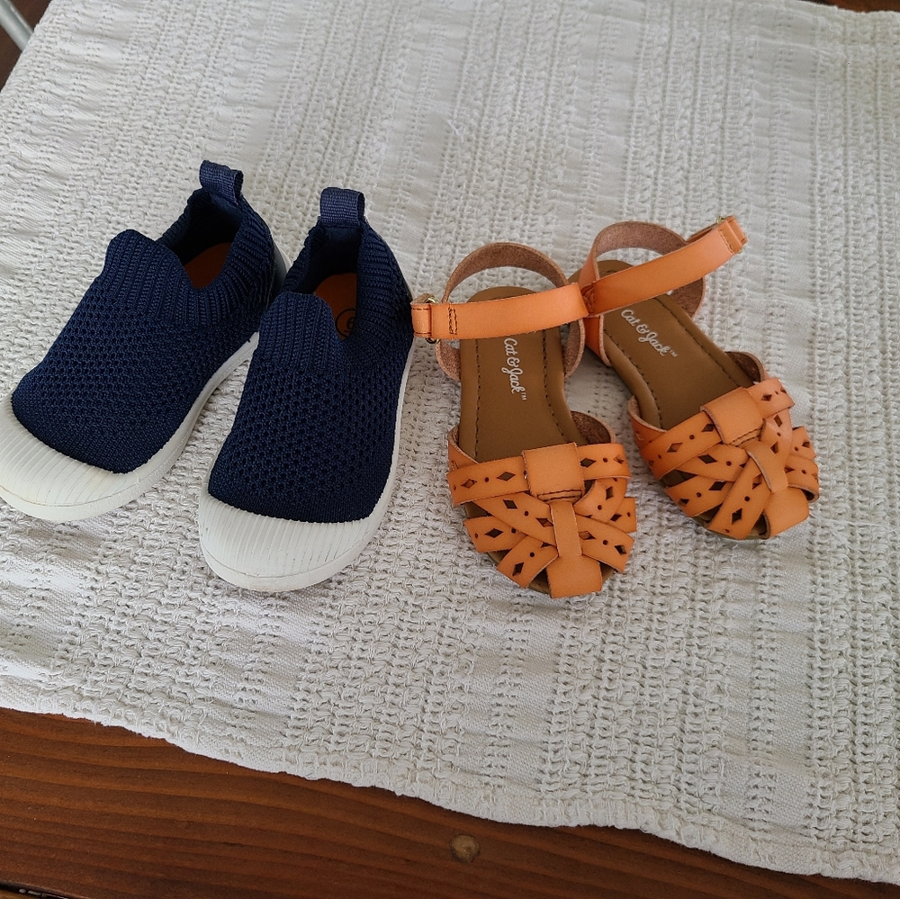 Cat & Jack Summer Shoe Bundle - Toddler 6